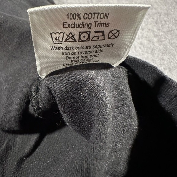 Manchester United Man Soccer Futbol Crewneck Black Sweatshirt Mens Size‎ Large - Picture 6 of 9